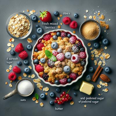 Image of Simple Berry Crisp