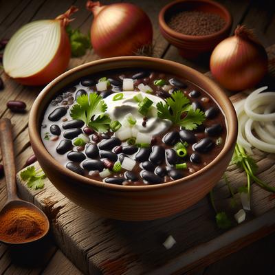 Image of Simple Black Bean Soup