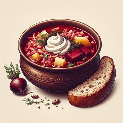 Image of Simple Borscht