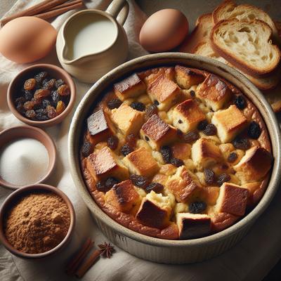 Image of Simple Bread Pudding