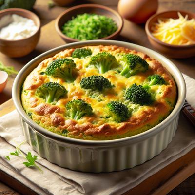 Image of Simple Broccoli Souffle