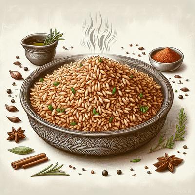 Image of Simple Brown Rice Pilaf