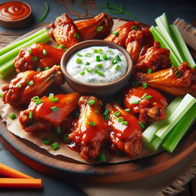 Image of Simple Buffalo Wings