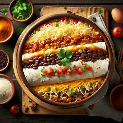 Image of Simple Burrito Casserole