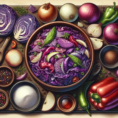 Image of Simple but Awesome Sweet N Sour Cabbage