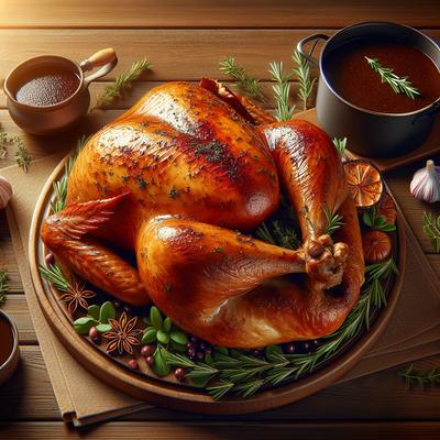 Image of Simple but Perfect Roasted Turkey with Gravy