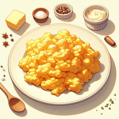 Image of Simple but Spiffy Scrambled Eggs