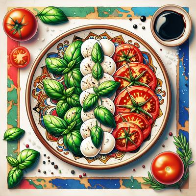 Image of Simple Caprese Salad