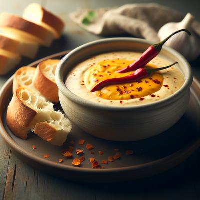 Image of Simple Cheesy Dipping Sauce with a Kick