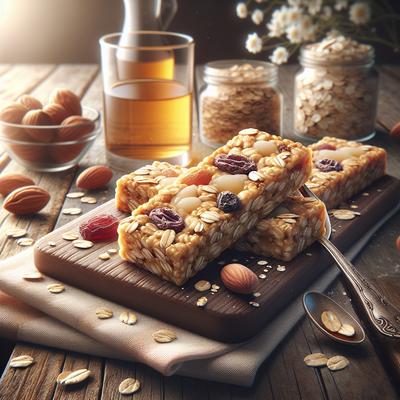 Image of Simple Chewy Granola Bars