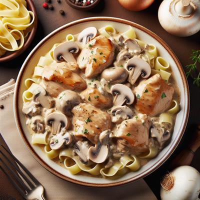Image of Simple Chicken Stroganoff