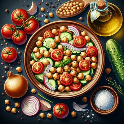 Image of Simple Chickpea Salad