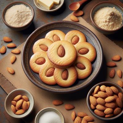 Image of Simple Chinese Almond Cookies