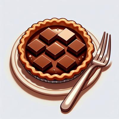 Image of Simple Chocolate Chess Pie