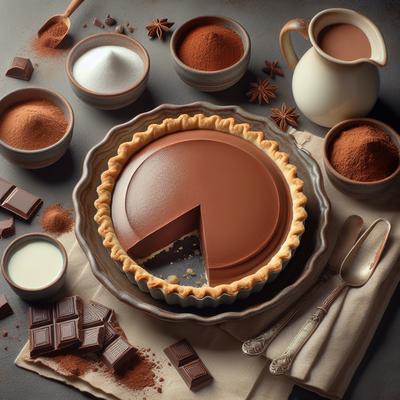 Image of Simple Chocolate Cream Pie