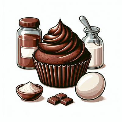Image of Simple Chocolate Cupcakes