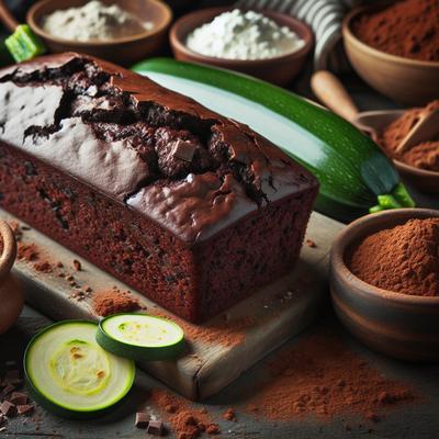 Image of Simple Chocolate Zucchini Bread