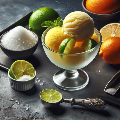 Image of Simple Citrus Sorbet