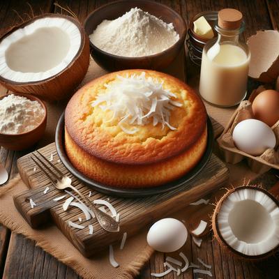 Image of Simple Coconut Cake