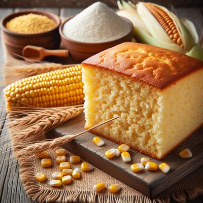 Image of Simple Cornbread with Wheat Germ