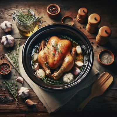 Image of Simple Cornish Hen Ala Crock Pot