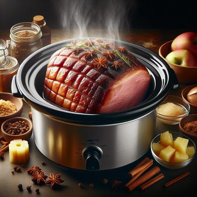 Image of Simple Crock Pot Ham