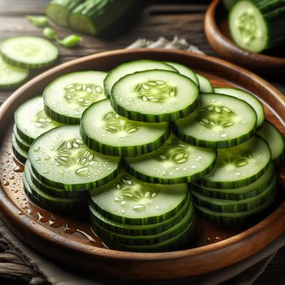 Image of Simple Cucumber Slices