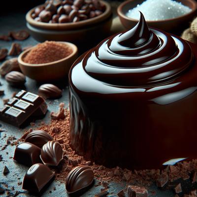 Image of Simple Dark Chocolate Icing