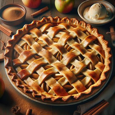 Image of Simple Dutch Apple Pie