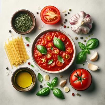 Image of Simple Easy 4 Ingredient Italian Pasta Sauce