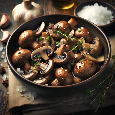 Image of Simple Elegant Sauteed Mushrooms