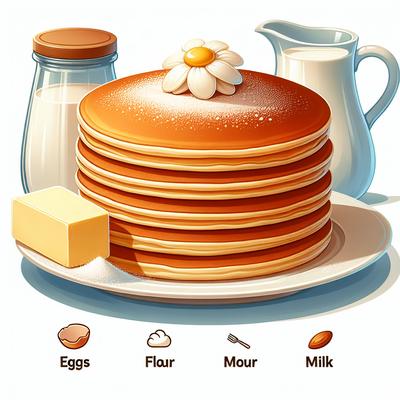 Image of Simple Fast and Super Fluffy Pancakes