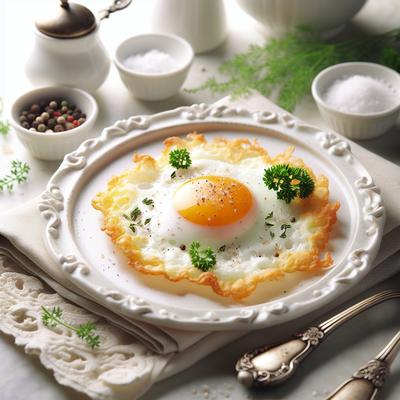 Image of Simple Fried Egg White