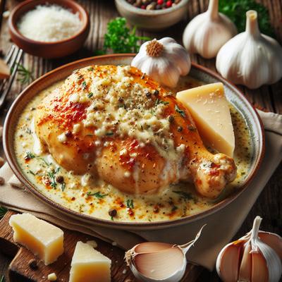 Image of Simple Garlic Parmesan Chicken