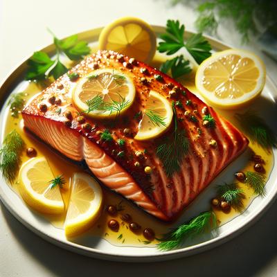 Image of Simple Glazed Salmon