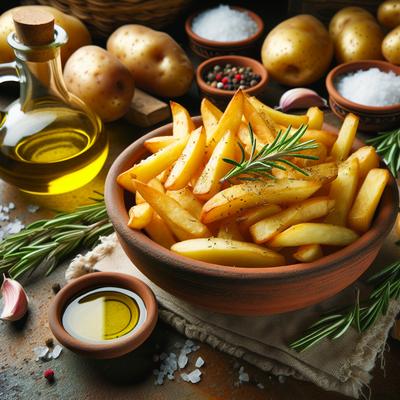 Image of Simple Greek Home Fries in a Quickness