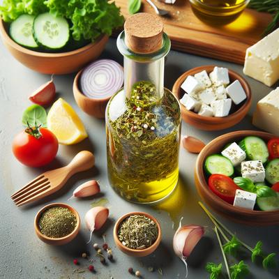 Image of Simple Greek Salad Dressing