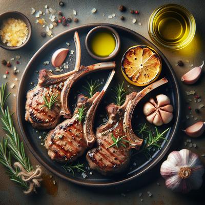 Image of Simple Grilled Lamb Chops