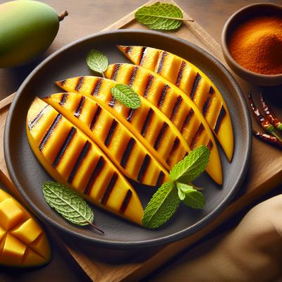 Image of Simple Grilled Mangos