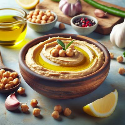 Image of Simple Healthy Hummus
