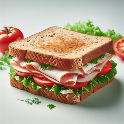 Image of Simple Healthy Turkey Sammie