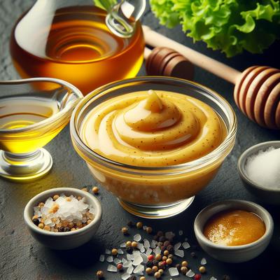 Image of Simple Honey Mustard Salad Dressing