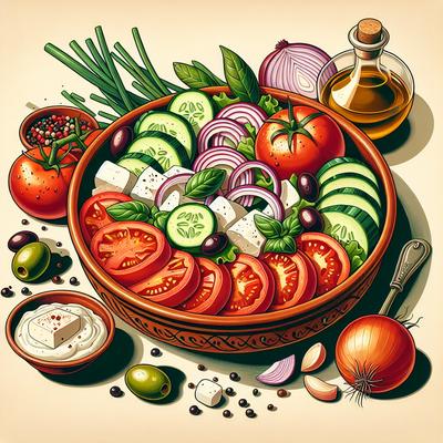Image of Simple Italian Marinated Salad