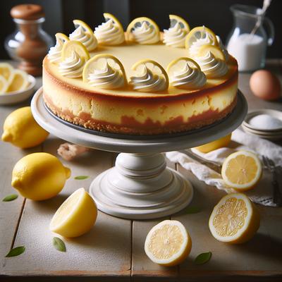 Image of Simple Lemon Cheesecake