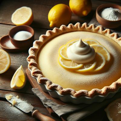Image of Simple Light Lemon Pie