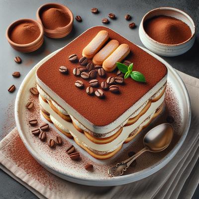 Image of Simple Low Fat Tiramisu