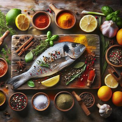Image of Simple Marinade and Rub for Fish
