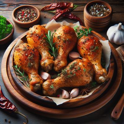 Image of Simple Microwave Chicken Drumsticks