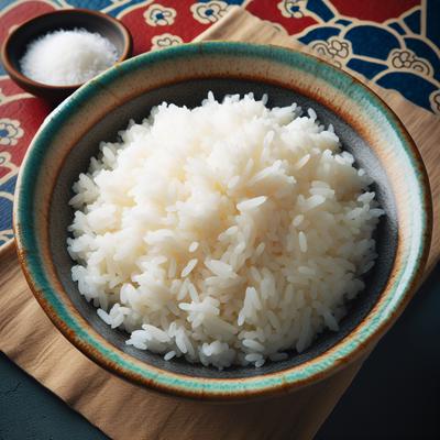 Image of Simple Microwave Cooked Rice