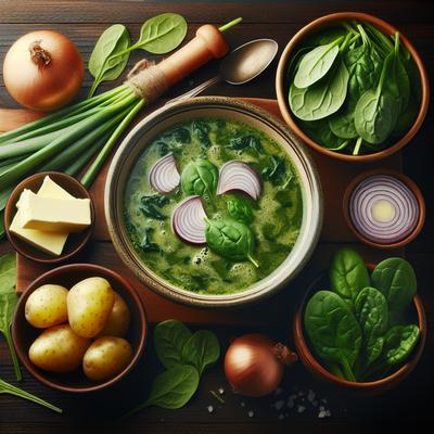 Image of Simple Norwegian Spinach Soup